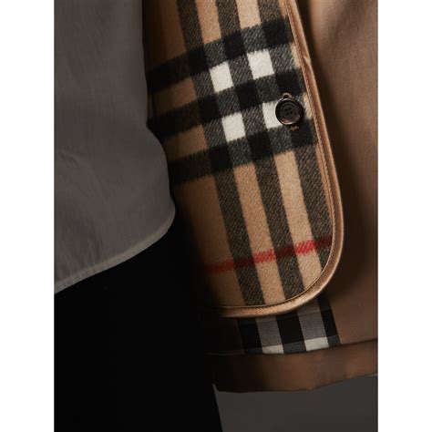 burberry sandringham check cashmere & wool warmer|burberry trench coat.